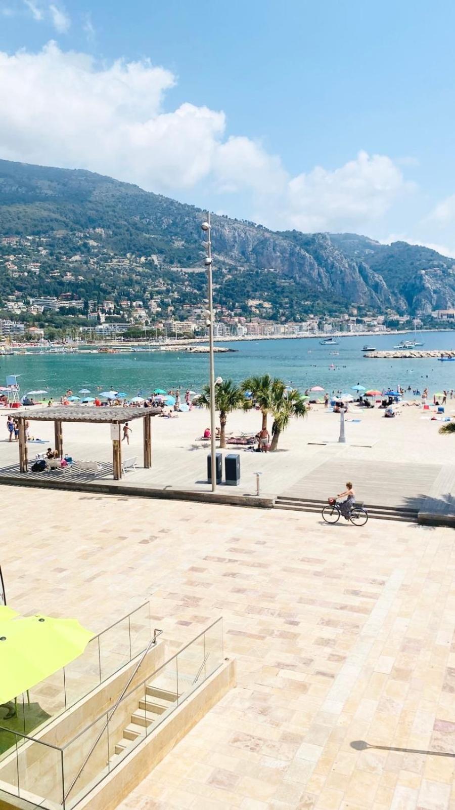 Апартаменти Les Rivages 2P Terrasse Parking Мантон Екстер'єр фото